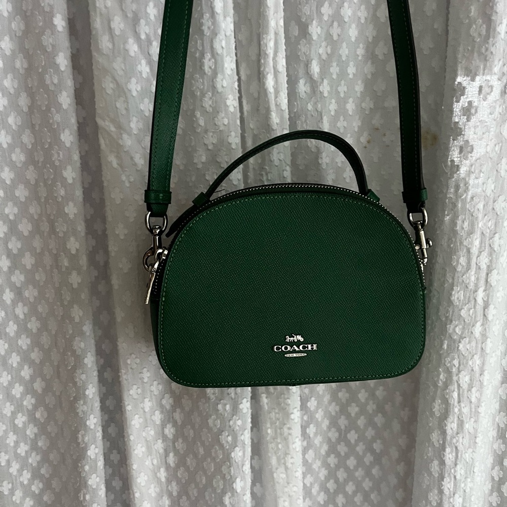 Coach Serena 1589 Green Crossbody Bag